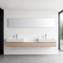 meuble salle de bain double vasque bois belladonna.meubles moss